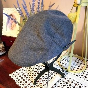 Gray Newsboy Cabbie Cap - UNISEX